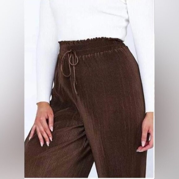 Princess Polly, Ladies Keilan Pants Brown. Size: 4 (US). NIB/NWT - Picture 8 of 9